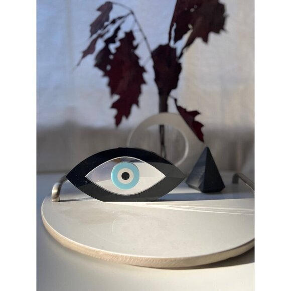 Protection Evil Eye Home Decor Plexiglass Home Decor Made in Greece - Picture 2 of 5